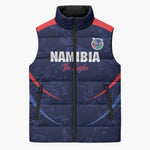 Namibia Cricket Custom Sleeveless Puffer Jacket Come On Eagles
