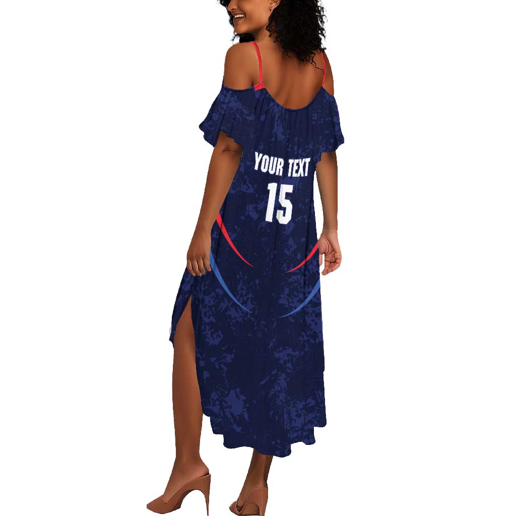 Namibia Cricket Custom Summer Maxi Dress Come On Eagles
