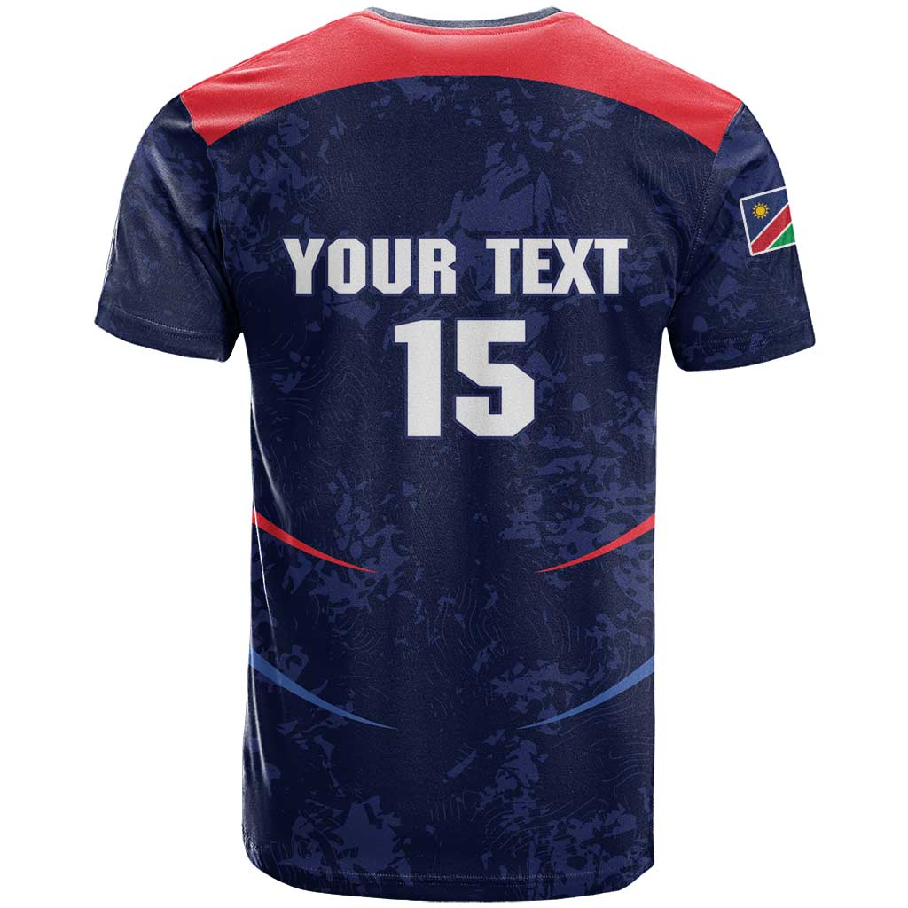 Namibia Cricket Custom T shirt Come On Eagles