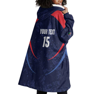 Namibia Cricket Custom Wearable Blanket Hoodie Come On Eagles
