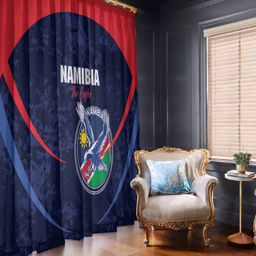 Namibia Cricket Window Curtain Come On Eagles