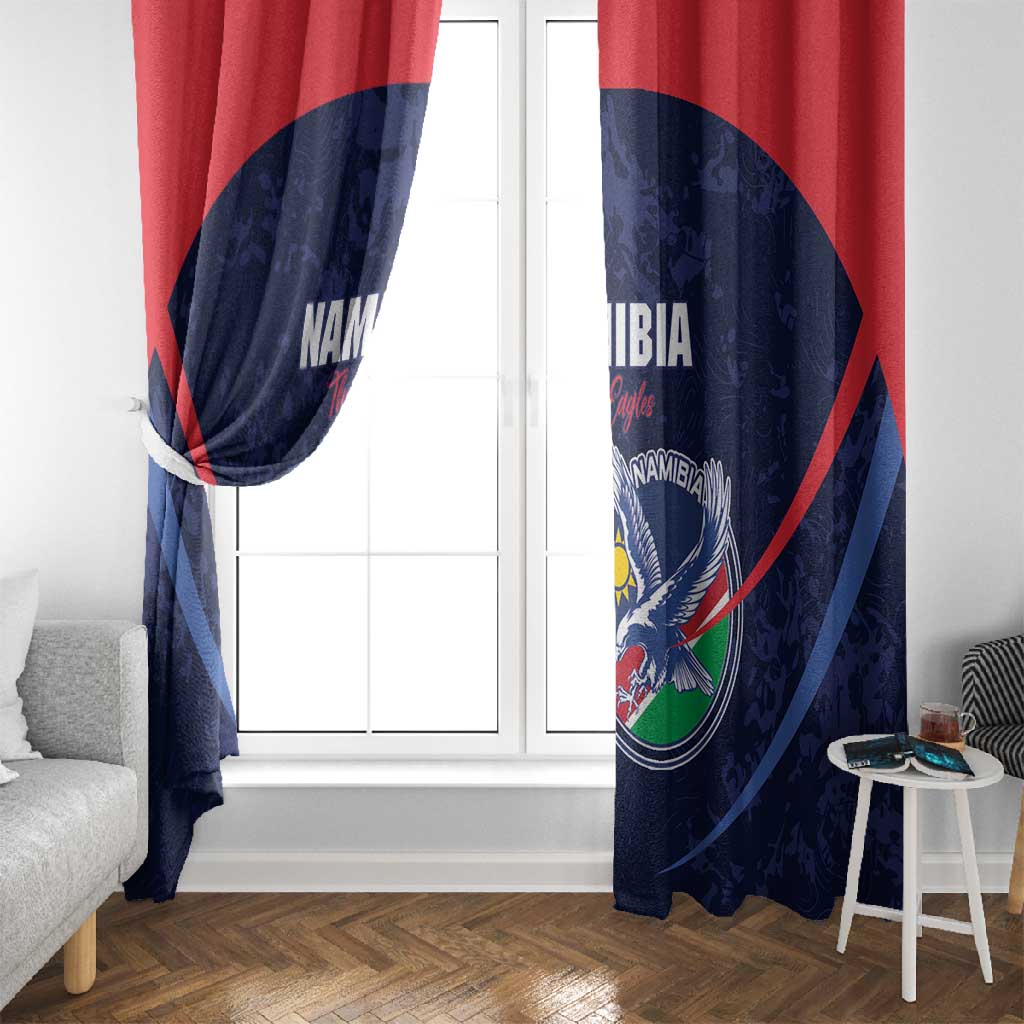 Namibia Cricket Window Curtain Come On Eagles