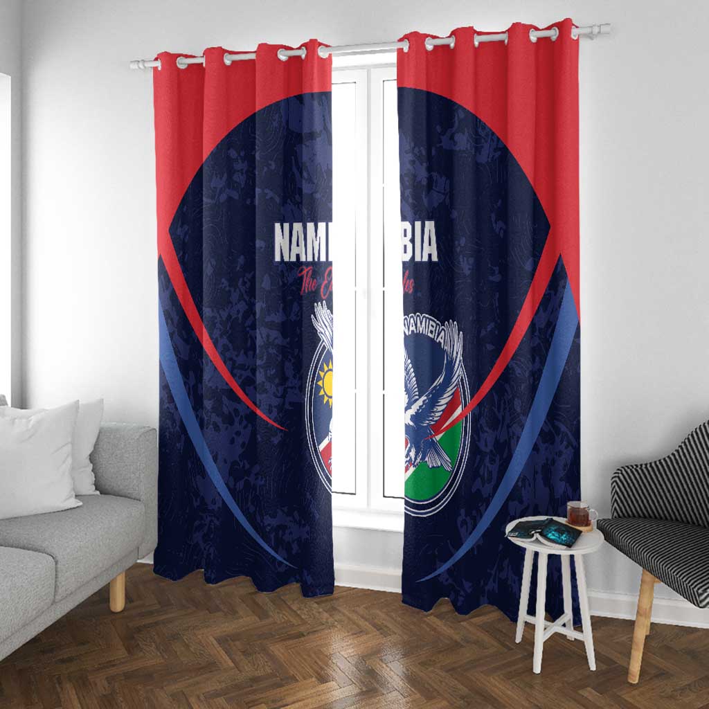 Namibia Cricket Window Curtain Come On Eagles