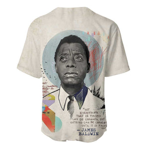 James Baldwin Baseball Jersey Civil Rights Writer