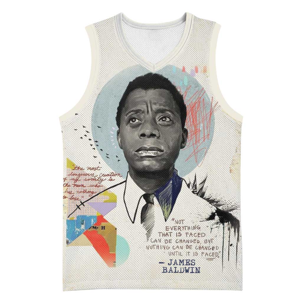 James Baldwin Basketball Jersey Civil Rights Writer
