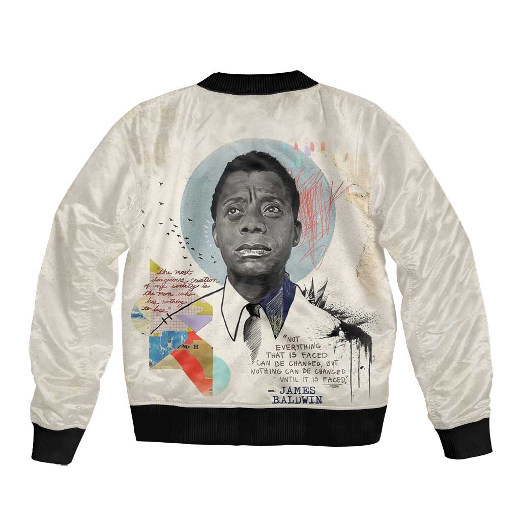 James Baldwin Bomber Jacket Civil Rights Writer