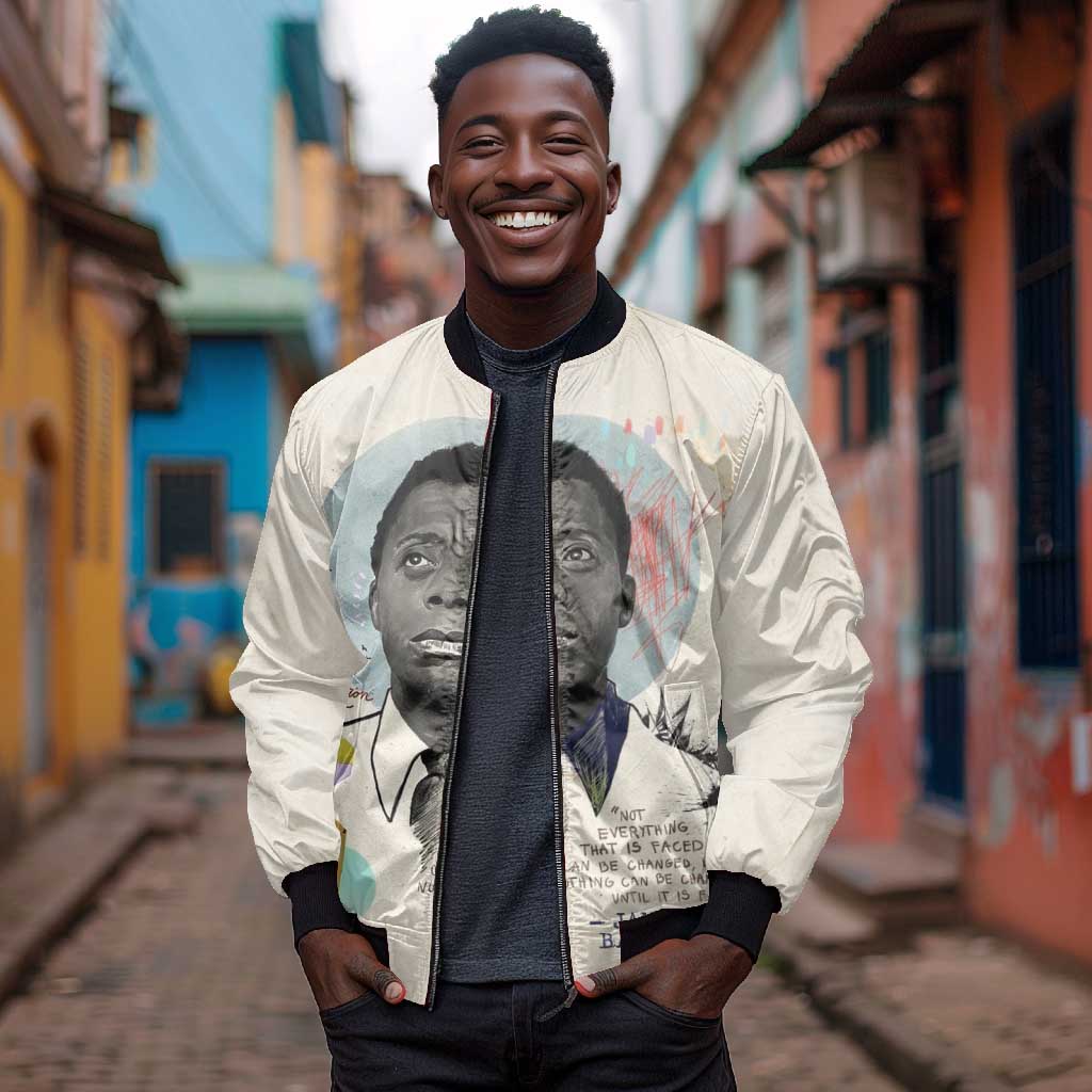 James Baldwin Bomber Jacket Civil Rights Writer