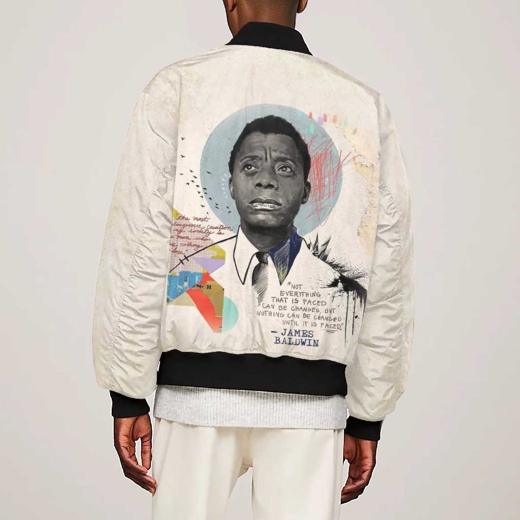 James Baldwin Bomber Jacket Civil Rights Writer