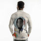 James Baldwin Long Sleeve Polo Shirt Civil Rights Writer