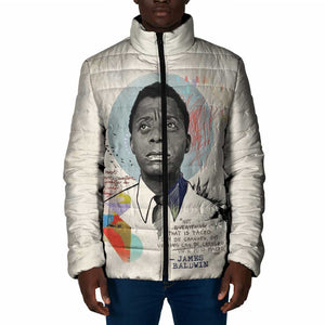 James Baldwin Padded Jacket Civil Rights Writer