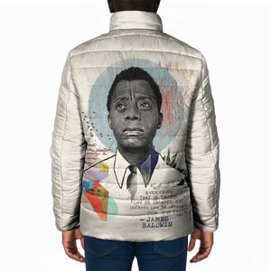 James Baldwin Padded Jacket Civil Rights Writer