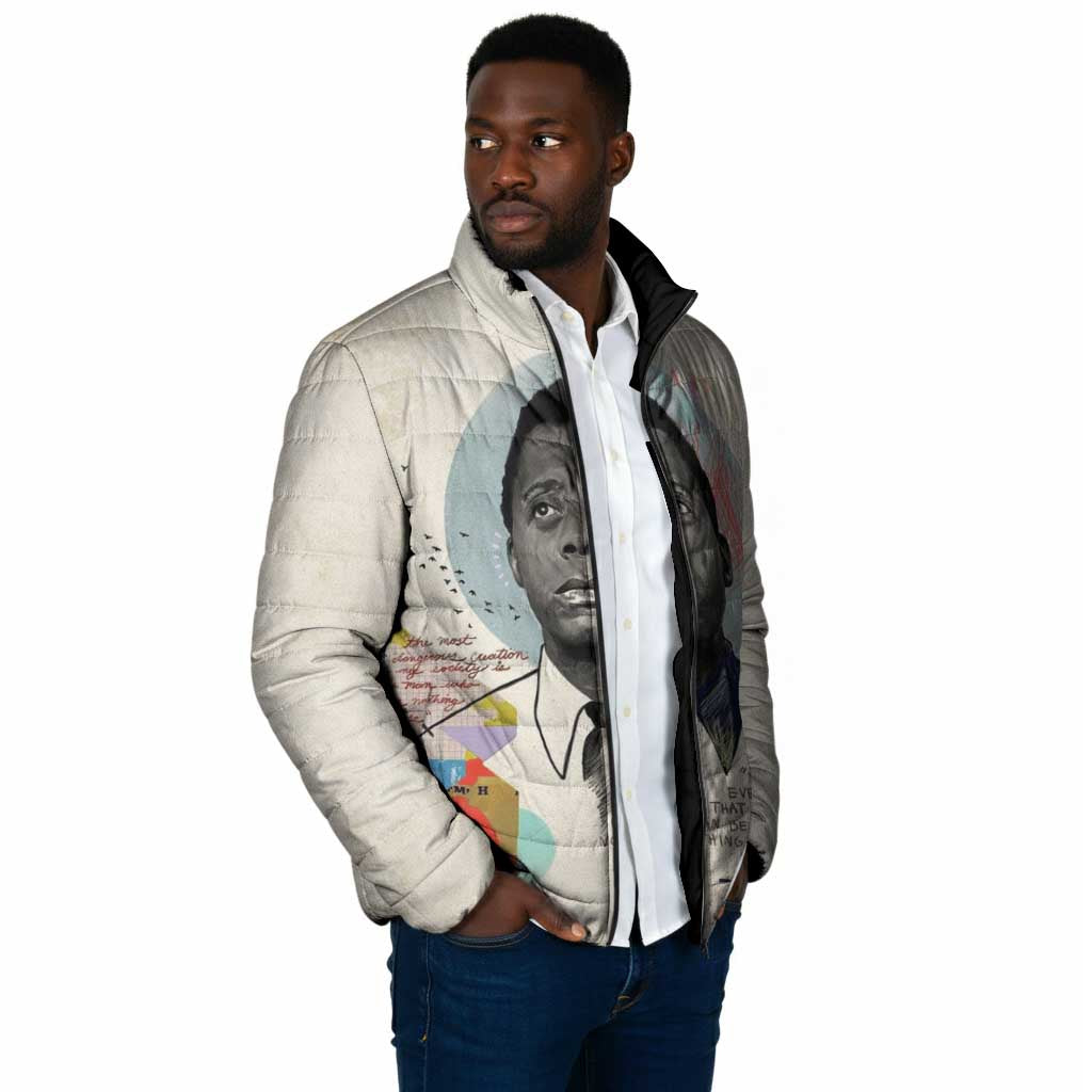 James Baldwin Padded Jacket Civil Rights Writer