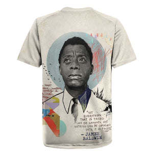 James Baldwin Rugby Jersey Civil Rights Writer
