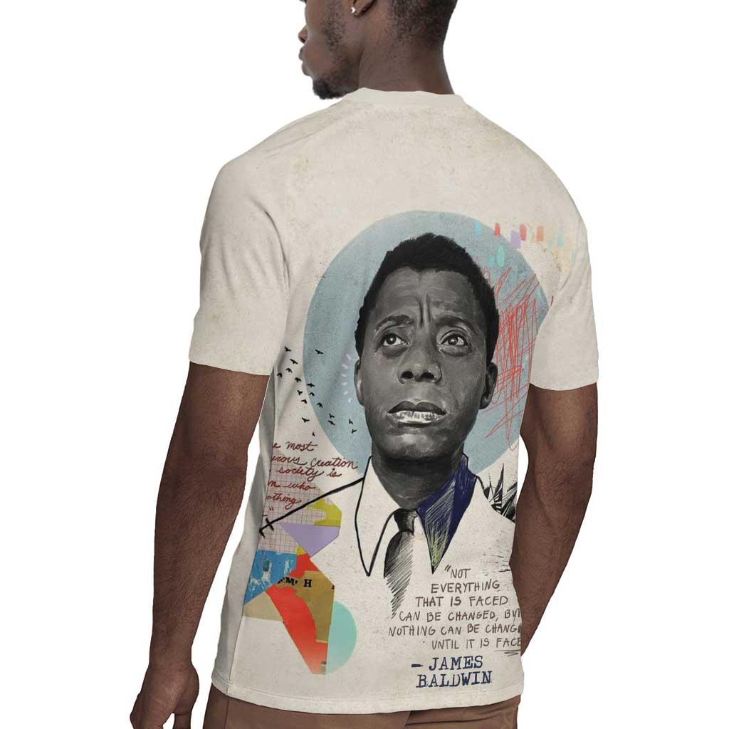 James Baldwin Rugby Jersey Civil Rights Writer