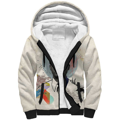James Baldwin Sherpa Hoodie Civil Rights Writer