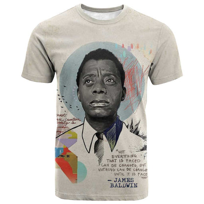 James Baldwin T shirt Civil Rights Writer