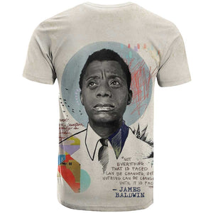 James Baldwin T shirt Civil Rights Writer