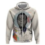 James Baldwin Zip Hoodie Civil Rights Writer