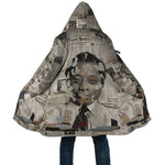 James Baldwin Cloak Vintage Newspaper Style