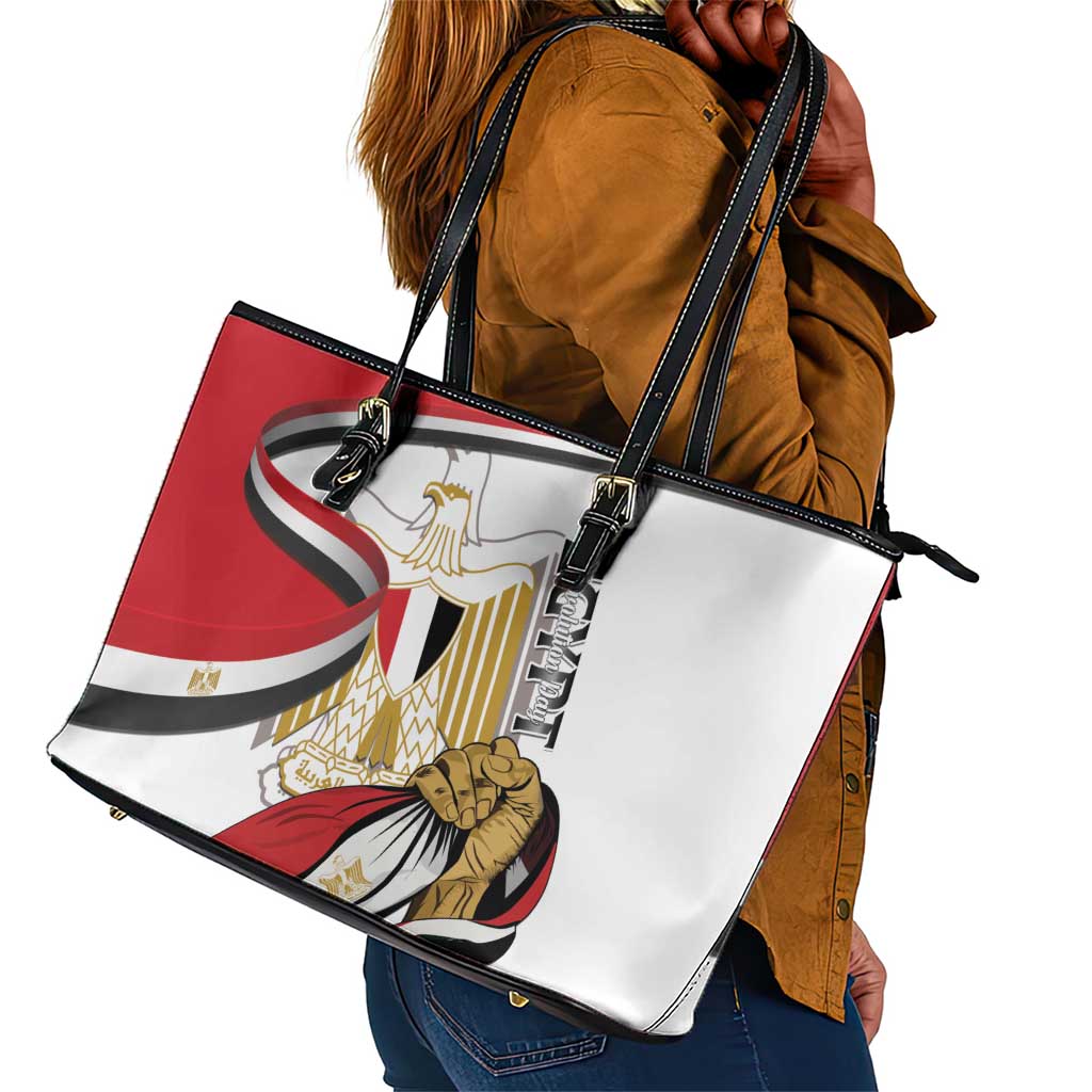 Egyptian Revolution Leather Tote Bag July 23rd