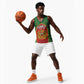 Personalized Morocco Fete du Trone Basketball Jersey King Lion LT15