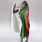 Personalized Morocco Fete du Trone Hooded Blanket King Lion