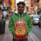 Personalized Morocco Fete du Trone Hoodie King Lion