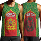Personalized Morocco Fete du Trone Men Tank Top King Lion