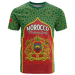 Personalized Morocco Fete du Trone T shirt King Lion