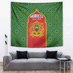 Personalized Morocco Fete du Trone Tapestry King Lion