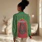 Personalized Morocco Fete du Trone Women Casual Shirt King Lion