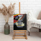 Eswatini Somhlolo Day Canvas Wall Art Coat Of Arms With Map - African Pride