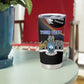Personalized Eswatini Somhlolo Day Tumbler Cup Coat Of Arms With Map - African Pride