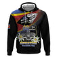 Personalized Eswatini Somhlolo Day Zip Hoodie Coat Of Arms With Map - African Pride
