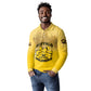 Personalized Buffalo Soldier Long Sleeve Polo Shirt African American Heroes - Yellow - African Pride