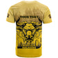 Personalized Buffalo Soldier T shirt African American Heroes - Yellow - African Pride