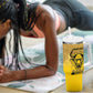 Personalized Buffalo Soldier Tumbler With Handle African American Heroes - Yellow - African Pride