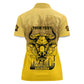 Personalized Buffalo Soldier Women Polo Shirt African American Heroes - Yellow - African Pride