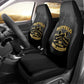 Buffalo Soldier Car Seat Cover African American Heroes - Black - African Pride