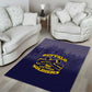 Buffalo Soldier Area Rug African American Heroes - Navy Blue - African Pride