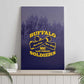 Buffalo Soldier Canvas Wall Art African American Heroes - Navy Blue - African Pride