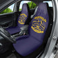 Buffalo Soldier Car Seat Cover African American Heroes - Navy Blue - African Pride
