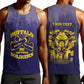 Personalized Buffalo Soldier Men Tank Top African American Heroes - Navy Blue - African Pride