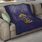 Buffalo Soldier Quilt African American Heroes - Navy Blue - African Pride