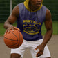 Personalized Buffalo Soldier Sleeveless Hoodie African American Heroes - Navy Blue - African Pride