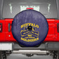 Buffalo Soldier Spare Tire Cover African American Heroes - Navy Blue - African Pride