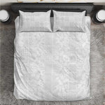Nigeria Yoruba Osun-Osogbo Festival Bedding Set White Lily Lei - African Pride