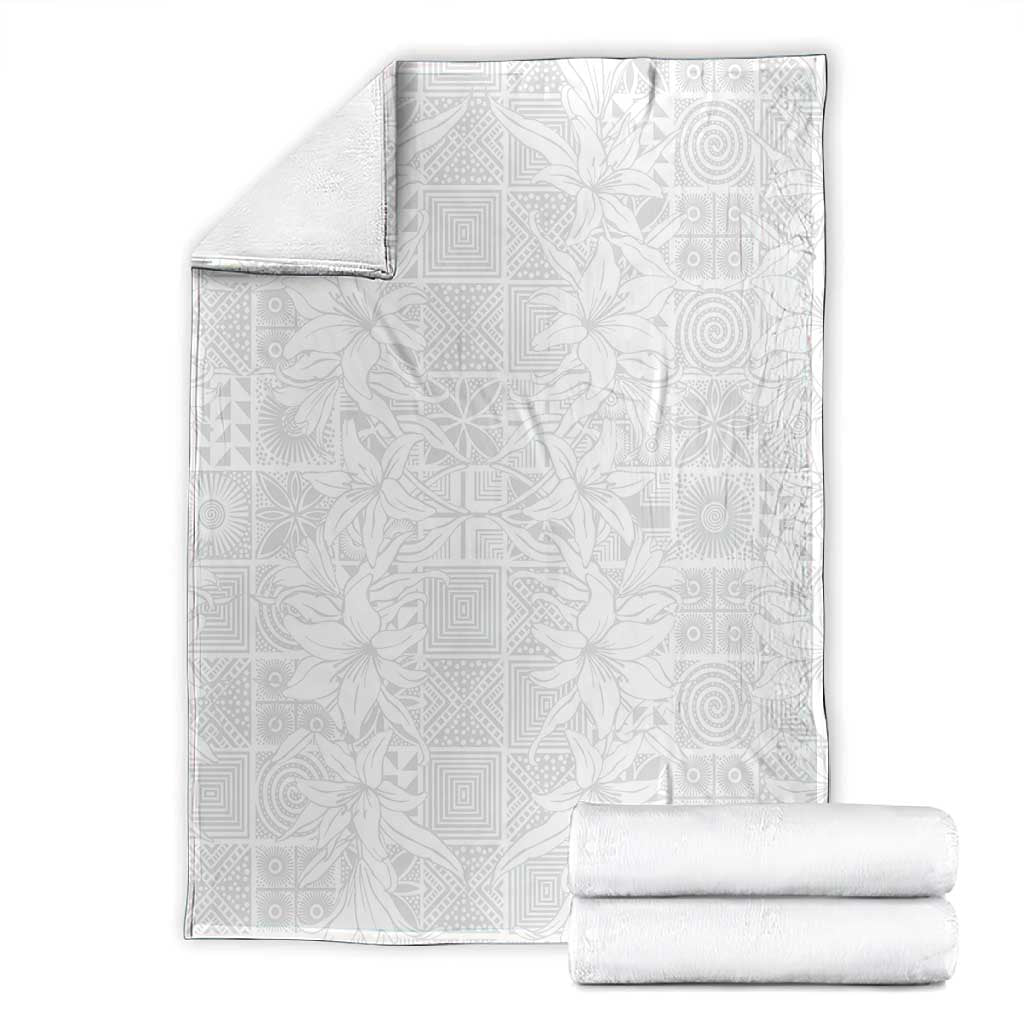Nigeria Yoruba Osun-Osogbo Festival Blanket White Lily Lei - African Pride