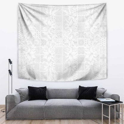 Nigeria Yoruba Osun-Osogbo Festival Tapestry White Lily Lei - African Pride
