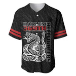 Harlem Hellfighters Baseball Jersey Harlem Rattlers - Don't Tread on Me - African Pride